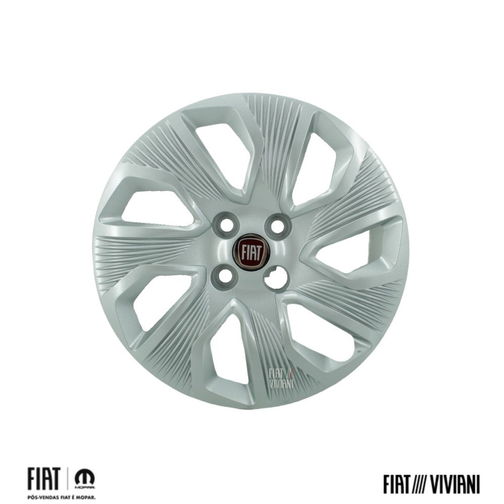 Calota Roda Aro 15 Fiat Grand Siena Novo Palio