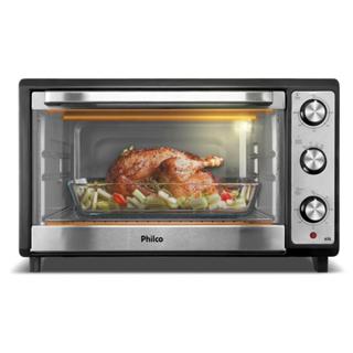 Forno Elétrico 65L Philco Dupla Resistência PFE65 110V em Oferta na Shopee
