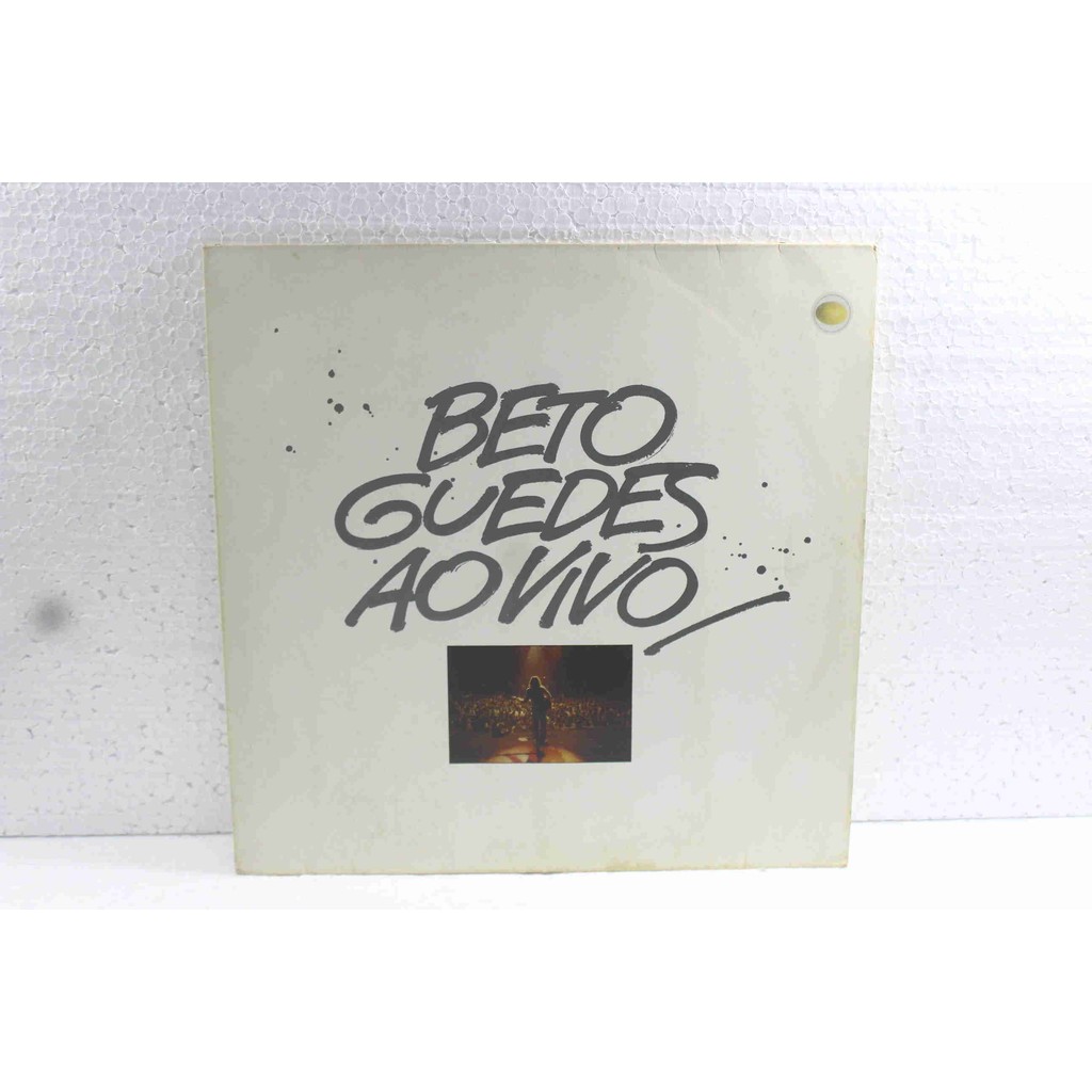 Lp Vinil Disco - Beto Guedes - Ao VIvo