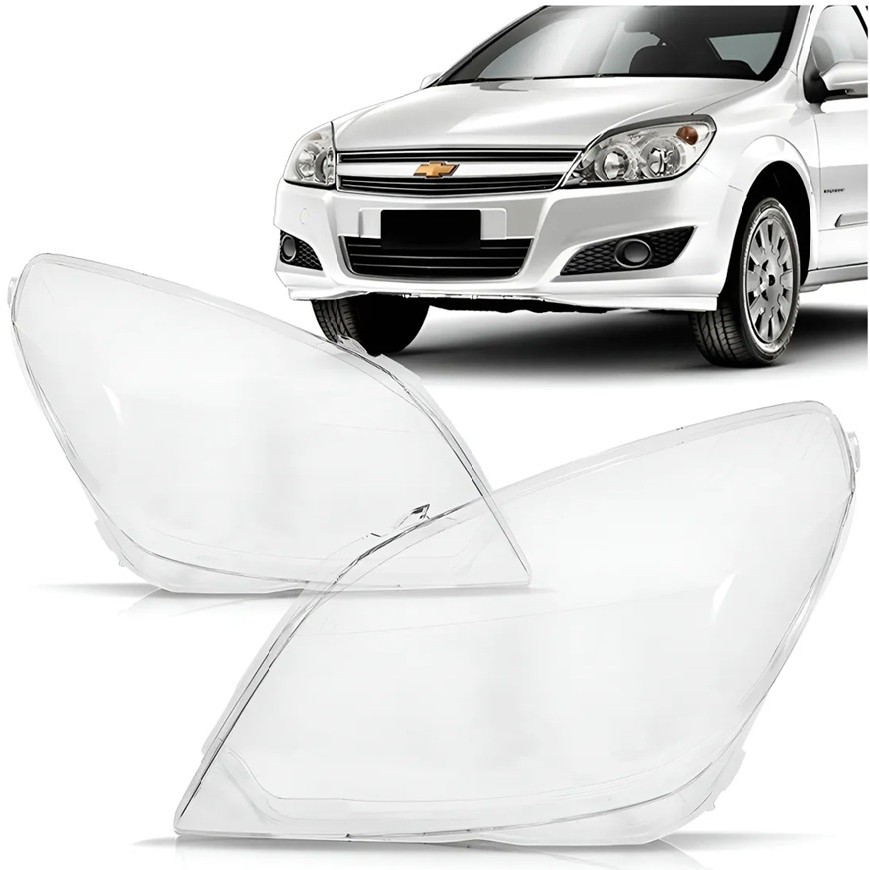 Par Lente Farol Chevrolet Vectra Hatch Sedan 2009 2010 2011 2012