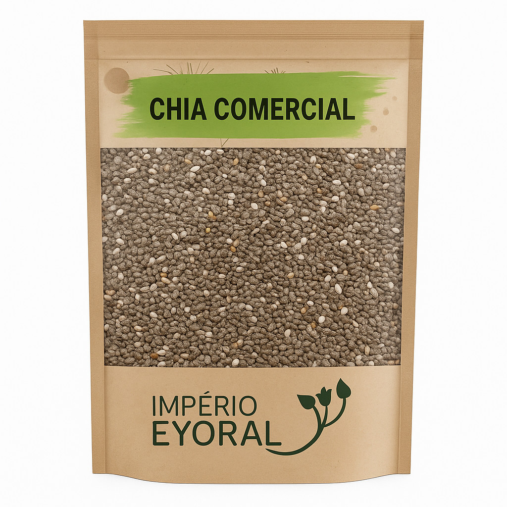 Chia Sementes COMERCIAL 1Kg - Safra Nova em Oferta na Shopee