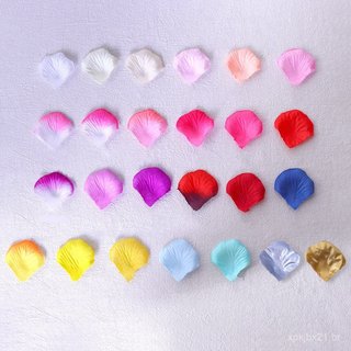 1000 peças, Rosa Artificial, Pétalas de Rosa Não Tecido, Decoração de Casamento, Decoração de Aniversário, Acessórios de