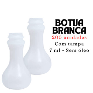 Botija, Moringa cor branca Para Óleo De Unção 7ml Pacote 200 Unid em Oferta na Shopee