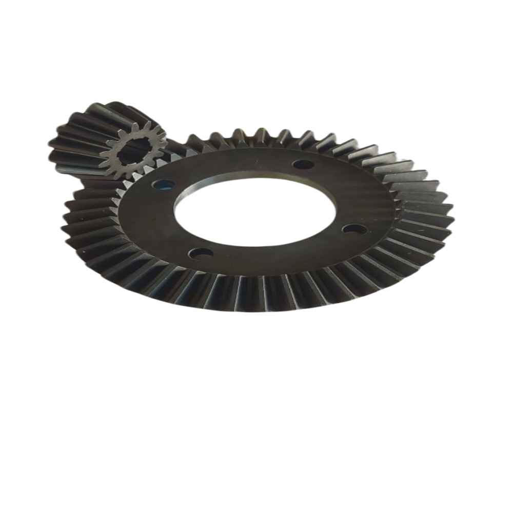 Kit Coroa Z45 e Pinhão Z15 Para Ensiladeira Nogueira Pecus 9004 Còdigos 6480610/6480612