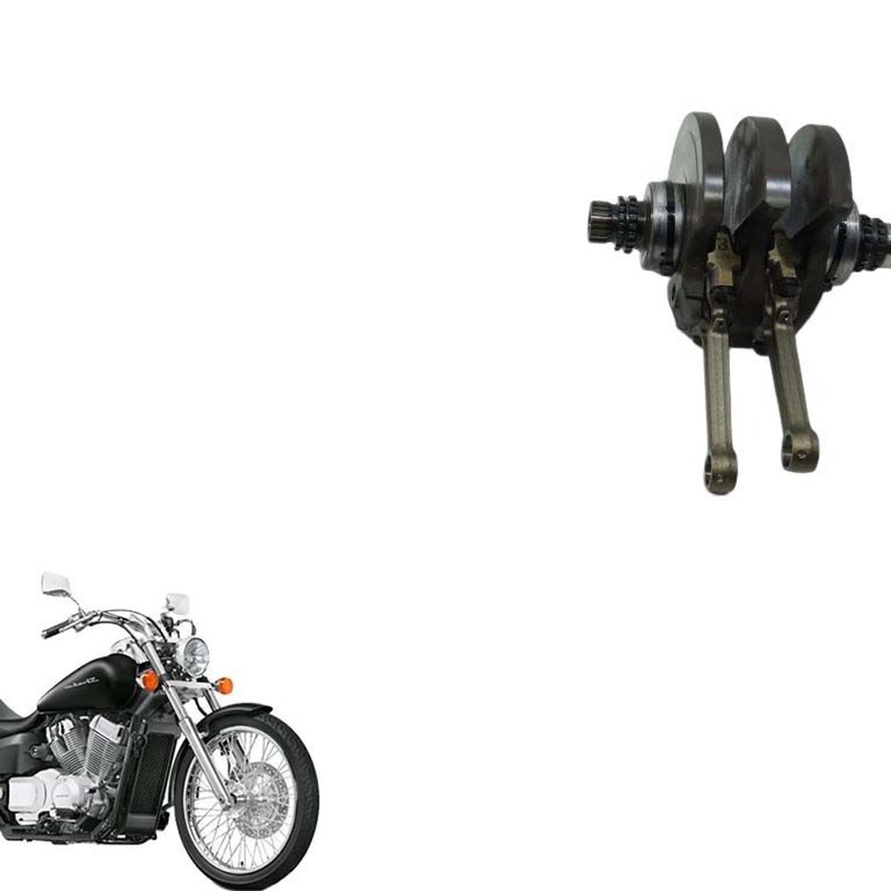 VIRABREQUIM COMPLETO HONDA SHADOW 750 2007 a 2007 USADO ( ORIGINAL )
