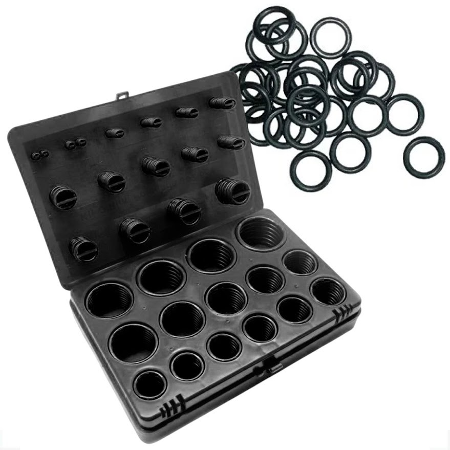 Kit Anéis Oring Milímetro Métrico Excelente Vedação 419 Pcs