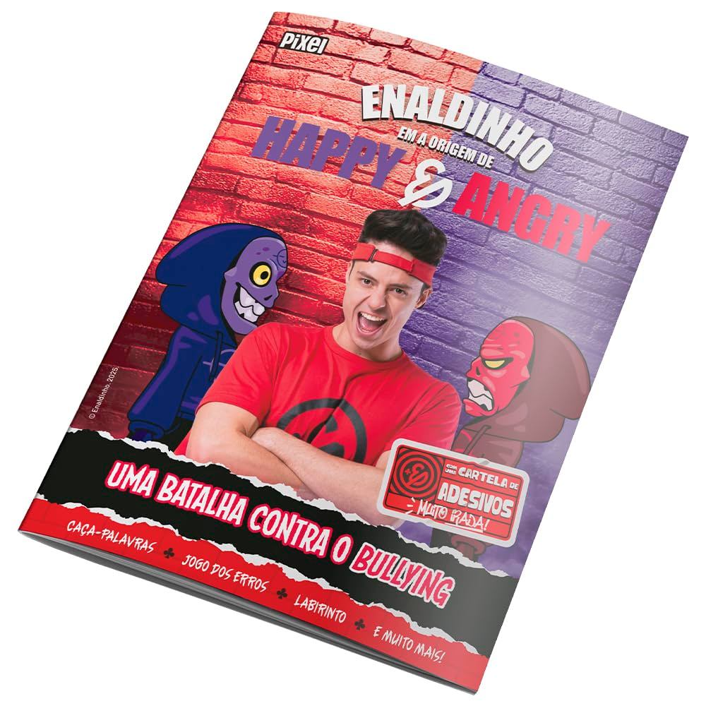 Enaldinho em "A origem de Happy e Angry": Uma batalha contra o bullying