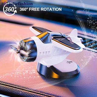 JULIEFASHION Solar 360 Rotativo Carro Avião Ornamentos Console Central De Aeronaves Alimentadas Para Acessórios De Decor em Oferta na Shopee