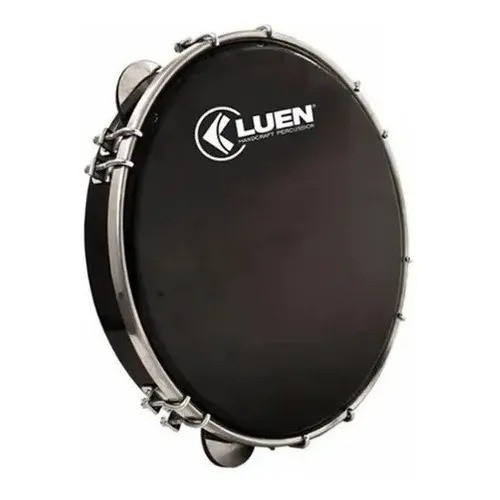 Pandeiro Luen 10" Inox Tarraxa Dupla - 40039