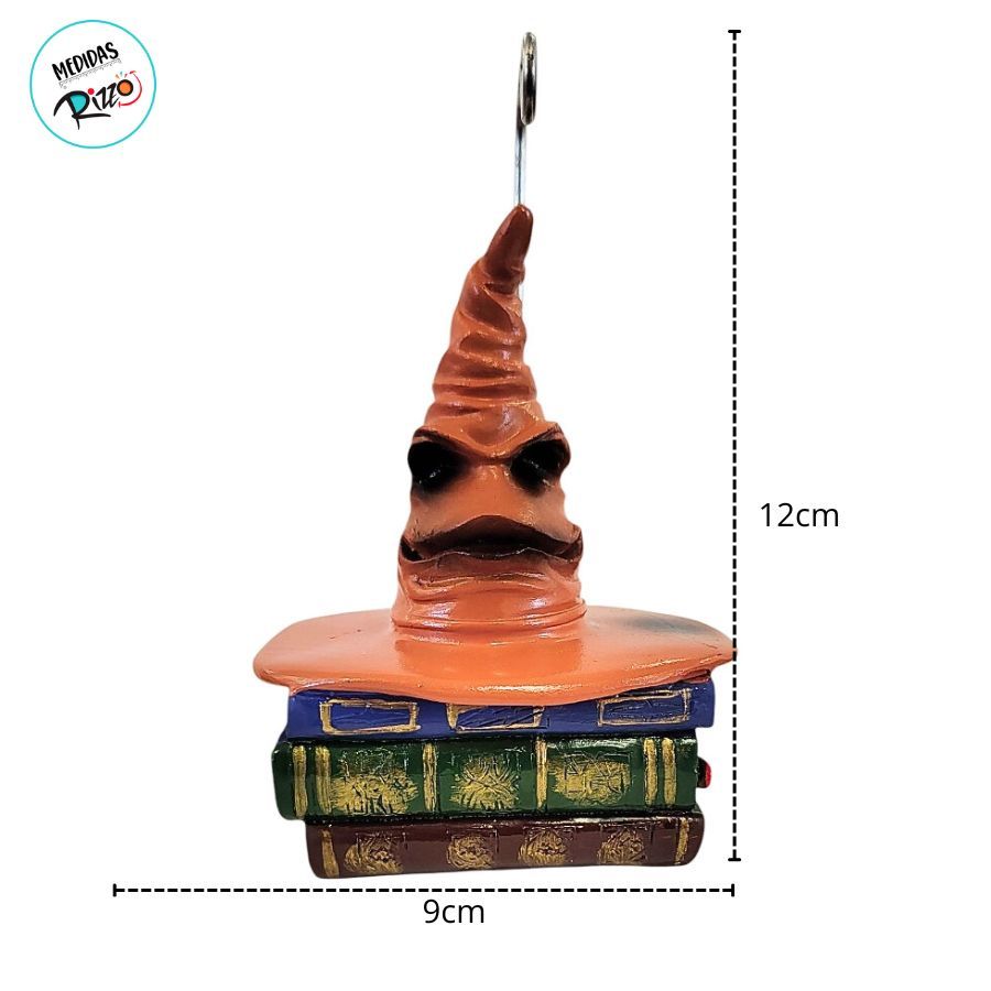 Detalhes do Enfeite para Pendurar - Chapéu Seletor - Harry Potter - 12cm - 1 unidade - Cromus - Rizzo