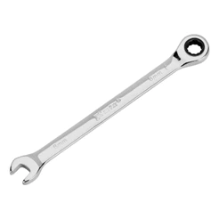 CHAVE COMBINADA COM CATRACA, CROMADA, CROMO VANADIO, 8MM, 1PC // MTX