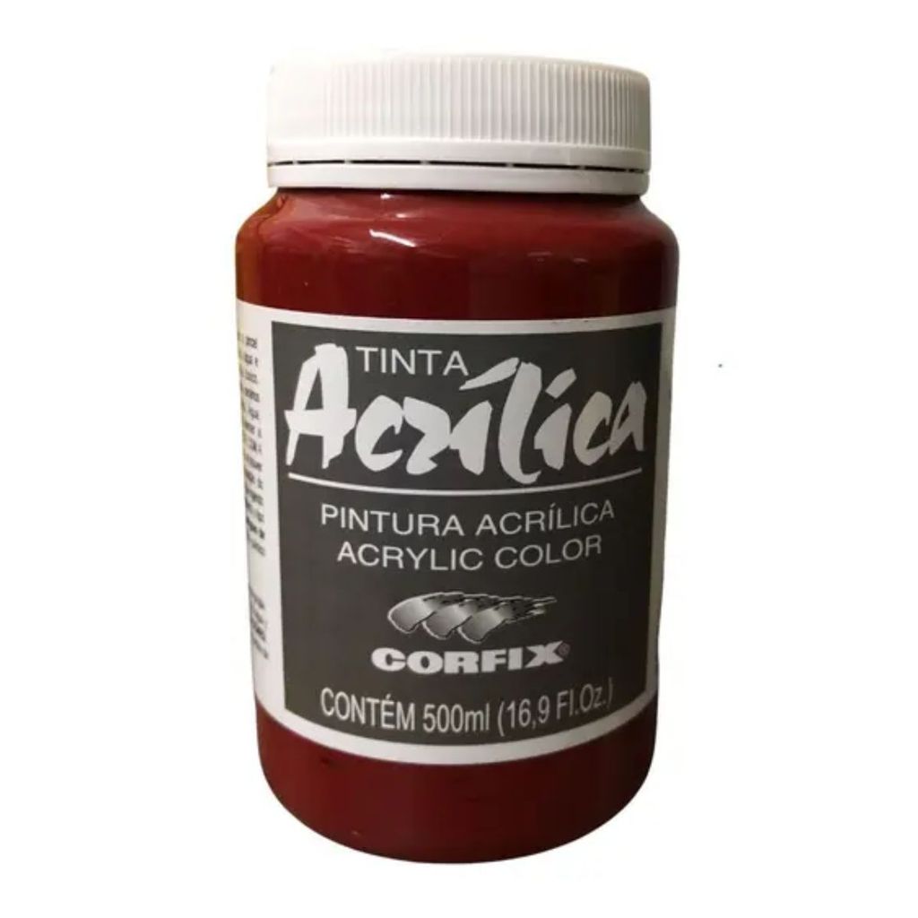 Tinta Acrilica Corfix G2 91 Laca de Garanca Rosa Antigo 500ml