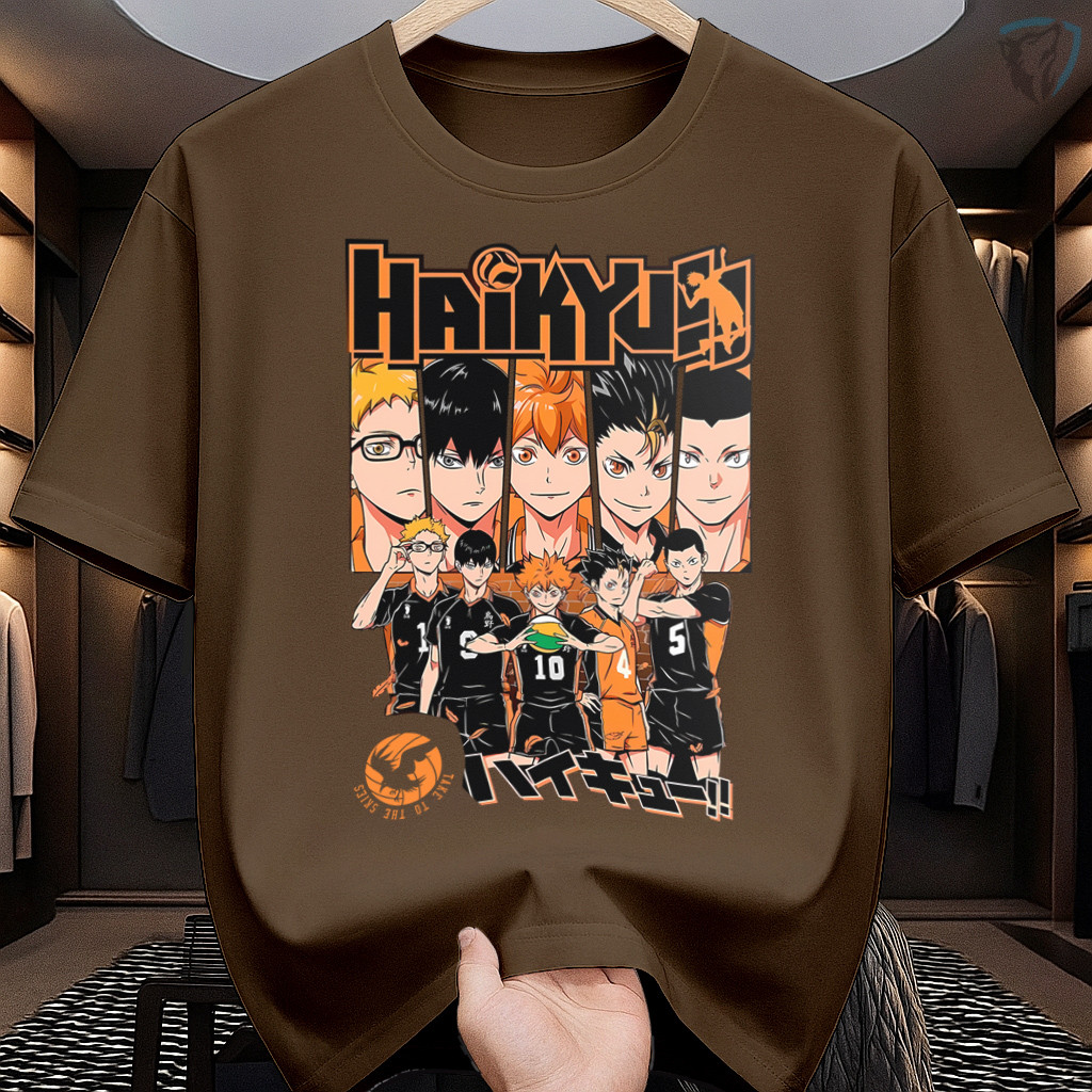 T-Shirt Haikyuu!! | Moda Geek Inspirada no Anime de Vôlei