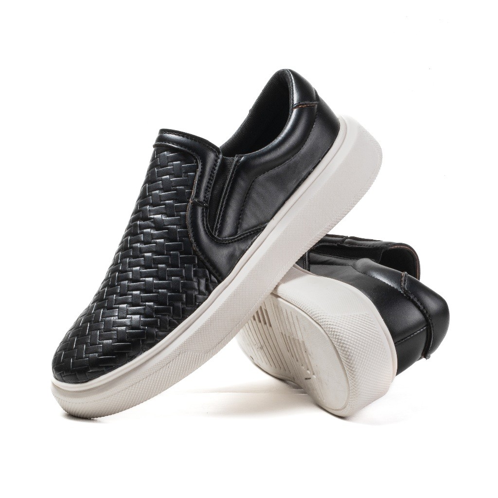 Tenis Sapatenis Iate Masculino Slip On Texturizado Conforto Casual Moderno Trabalho e Dia a Dia Culto Calce Fácil em Oferta na Shopee