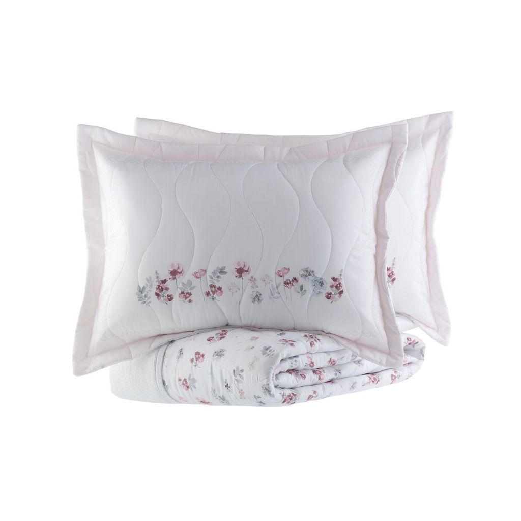 Cobre Leito 300 Fios Satinée Kacyumara Lydie em Oferta na Shopee