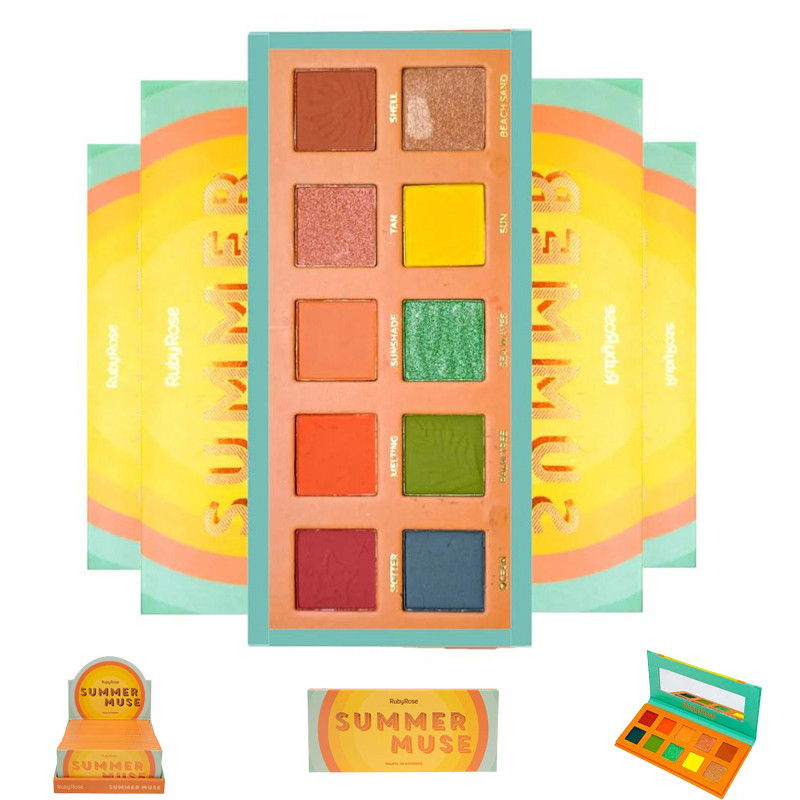 Ruby Rose HBF537- Paleta de Sombras Summer Muse