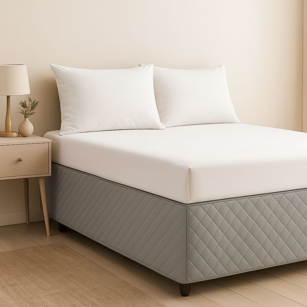 Saia Para Cama Box Casal Solteiro Com Elástico Matelado em Oferta na Shopee
