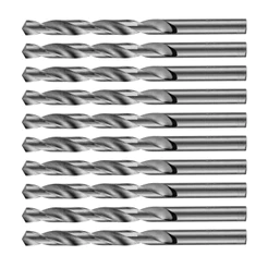 BROCA ACO RAPIDO STANDARD, PARA METAL, POLIDA, HASTE CILINDRICA, 5/16POL., 10PCS // MTX