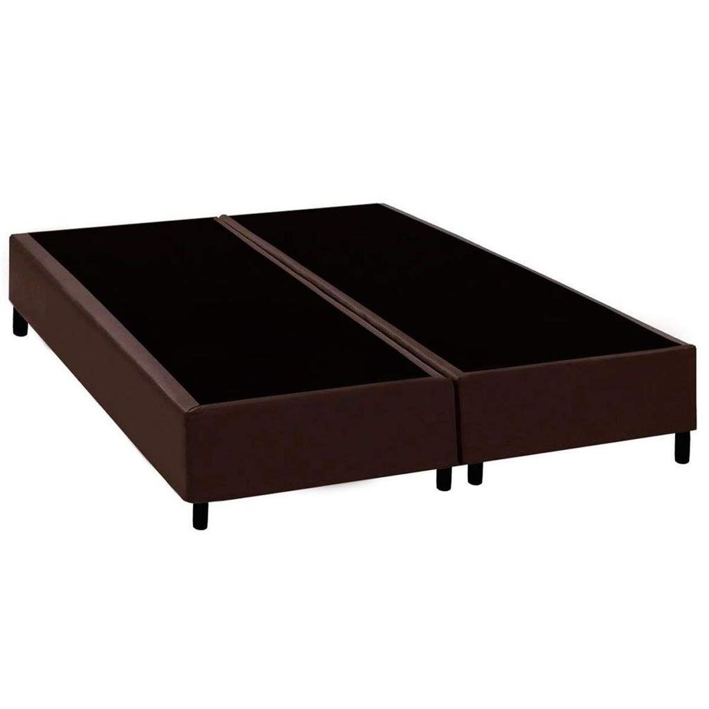Cama Box Base King Universal Courano Brown (193x203x20) - Costa Rica em Oferta na Shopee