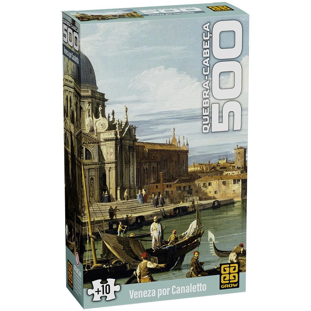 Quebra-cabeça 500 peças Veneza por Canaletto em Oferta na Shopee