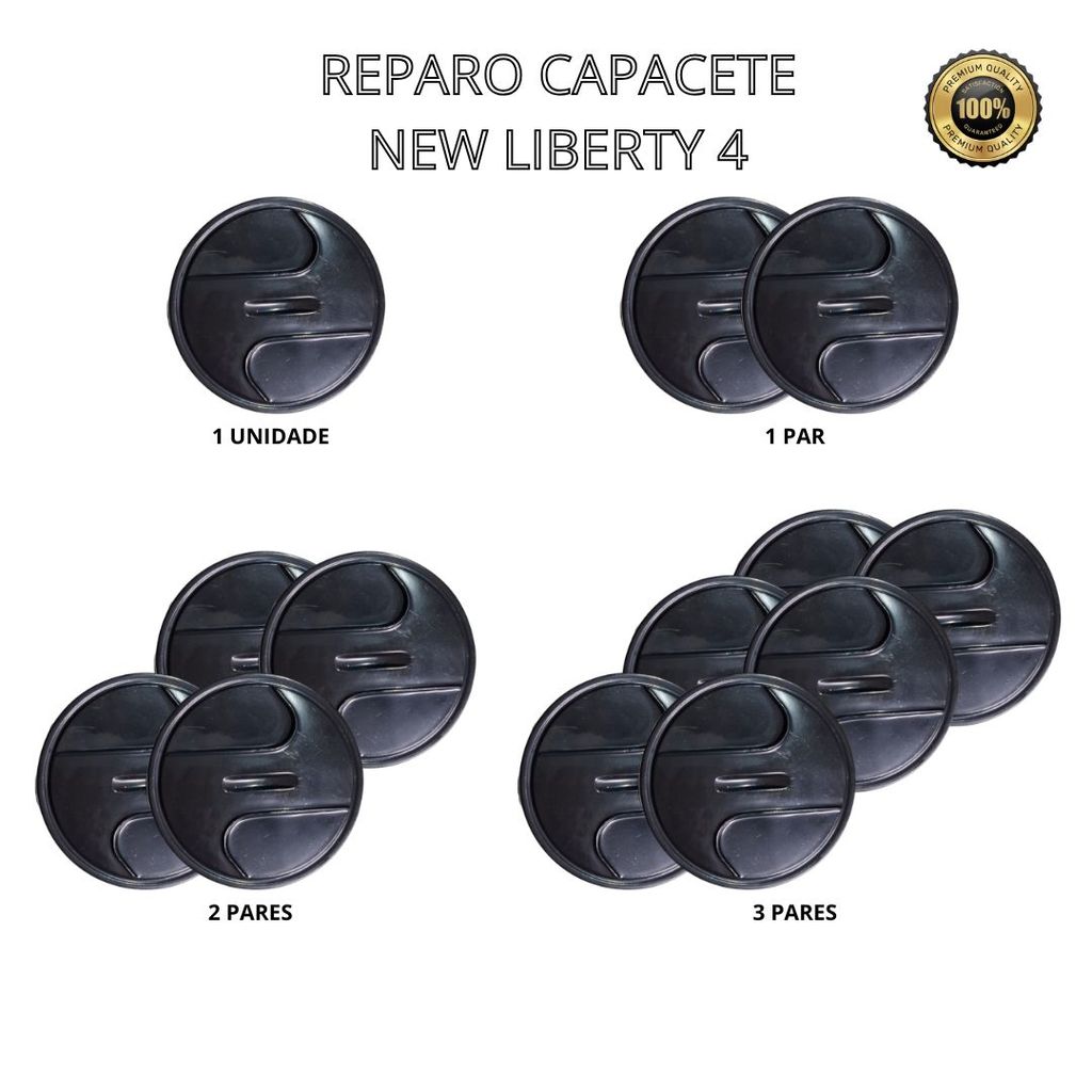 Reparo Botão Fixação Viseira Capacete New Liberty 4 Variação em Oferta na Shopee