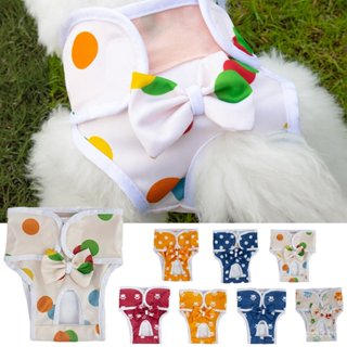 Cintura Elástica Filhote De Cachorro Cuecas Ponto Impresso Período Calça Menstrual Reutilizável Lavável em Oferta na Shopee