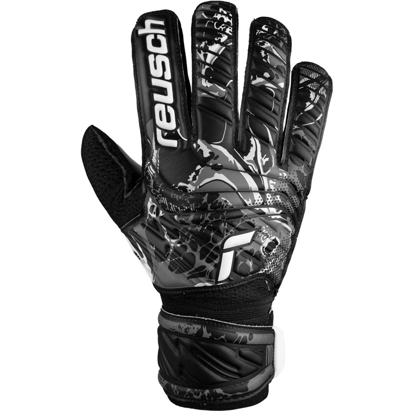 LUVA REUSCH ATTRAKT SOLID BLACK