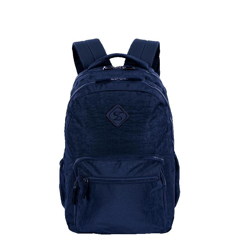 Mochila 2 Compartimentos Sestini College Crinkle 3 - Azul em Oferta na Shopee