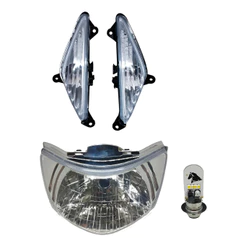 Par Pisca Farol Lampada Led Biz 125 2006 2007 2008 2009 2010 Dianteiro