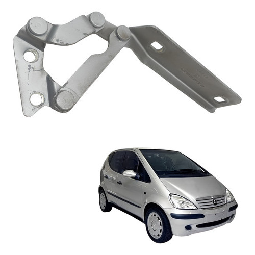 Dobradiça Esquerda Capo Ford Fiesta 1.6 Hatch 2011 2012 2013