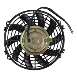 Eletroventilador Pás Em S 9 Pol 12v Soprante Universal nv