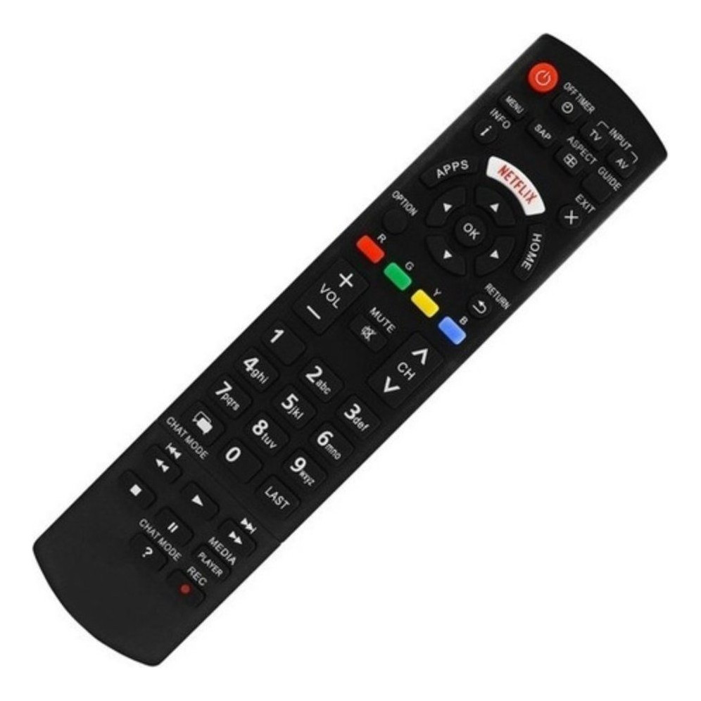 Controle Compatível Tv Panasonic Tc-32fs500b Tc-40fs500b