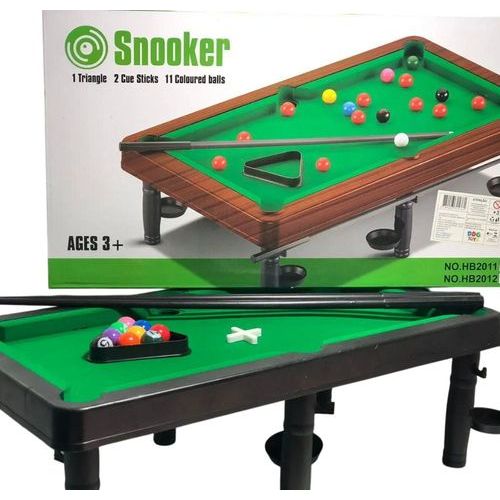 Mesa Bilhar Snooker Mini Sinuca Jogo 2 Tacos Bolas Divertido Infantil Adulto Entretenimento