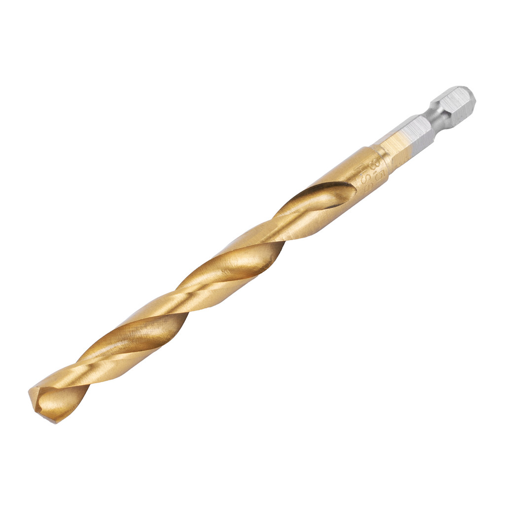 BROCA ACO RAPIDO PROFISSIONAL, NITRETO DE TITANIO, PARA METAL, 8,5MM, HASTE SEXTAVADA, 1PC // MTX em Oferta na Shopee