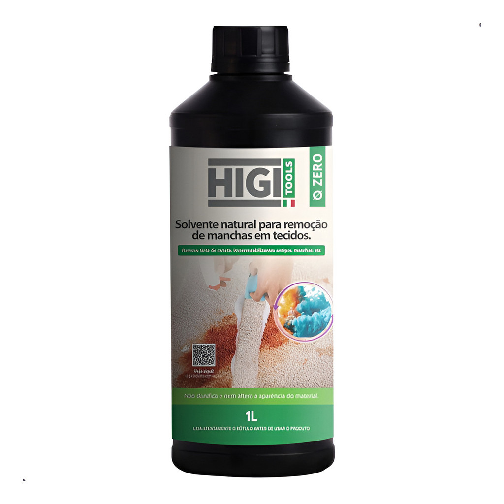 Ø Zero Solvente Remove Manchas De Tecidos 1l Higi Tools