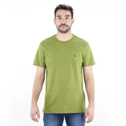 Camiseta Reserva Regular Careca Verde Oliva - Masculino