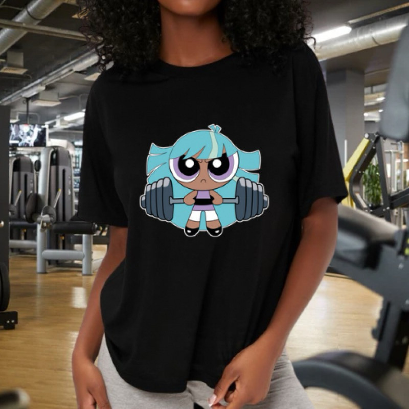 Camiseta Camisa T-shirt unissex Estrelinha irmã As meninas super poderosas blusa blogueira Streetwaer algodao Premium