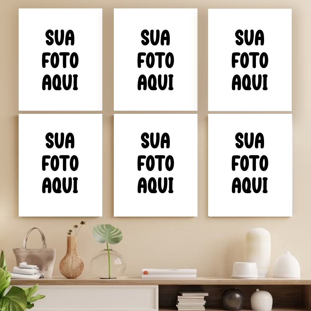 quadros personalizados grandes com sua foto ou imagem placas decoração sala quarto parede