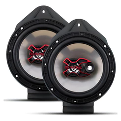Alto Falante Gm Onix Lt Ltz Todos Traseiro Bravox Par Preto