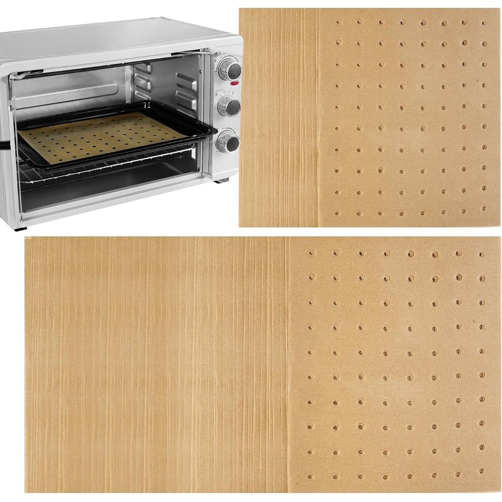 Papel Manteiga Perfurado para Air Fryer