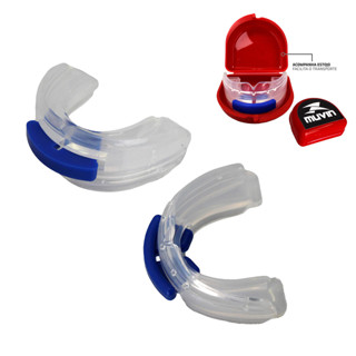 Protetor Bucal Duplo Profissional Neutro Muvin Neutro Para Treino Competição MMA Boxe Jiu-Jitsu Muay Thai em Oferta na Shopee