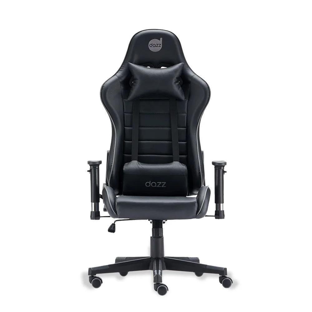 CADEIRA GAMER DAZZ PRIME-X V2 PRETO E CINZA - 62000154
