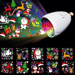 Luzes de projeção natalinas com 18 padrões, RGB perfeitas para festas de Natal e para criar iluminação ambiente