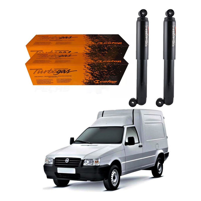 Par Amortecedor Traseiro Fiorino 1.3 2003 A 2012