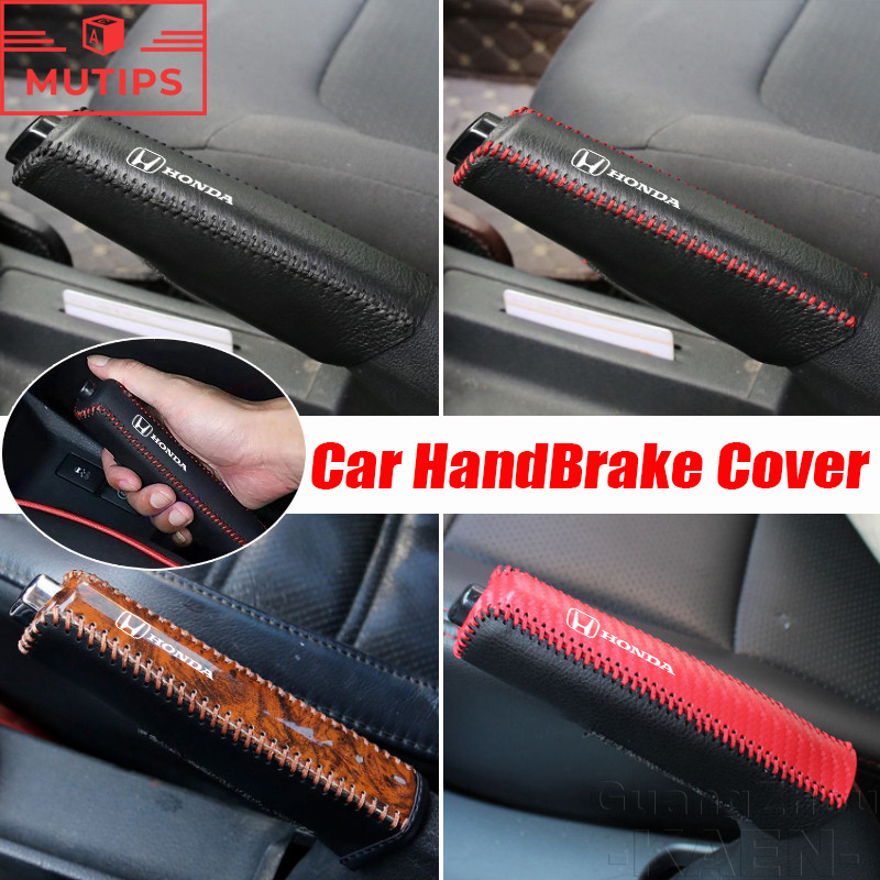 Capa De Couro Para Freio De Mão De Carro Honda , Alça , Alavanca , Bota City gm6 gn2 Hatchback Civic fc fd fe Jazz HRV A
