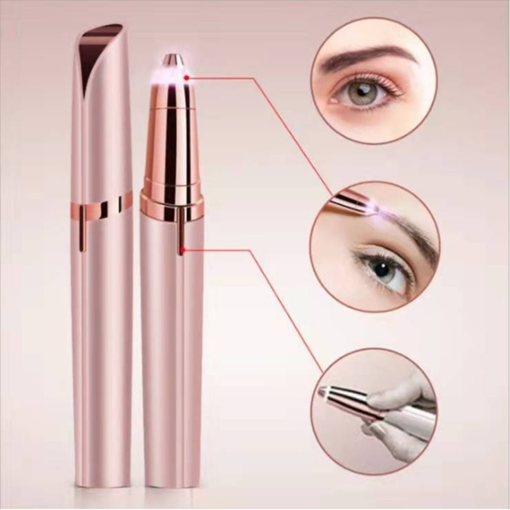 Depilador Indolor Caneta Sobrancelha Removedor Instantâneo A Pilha