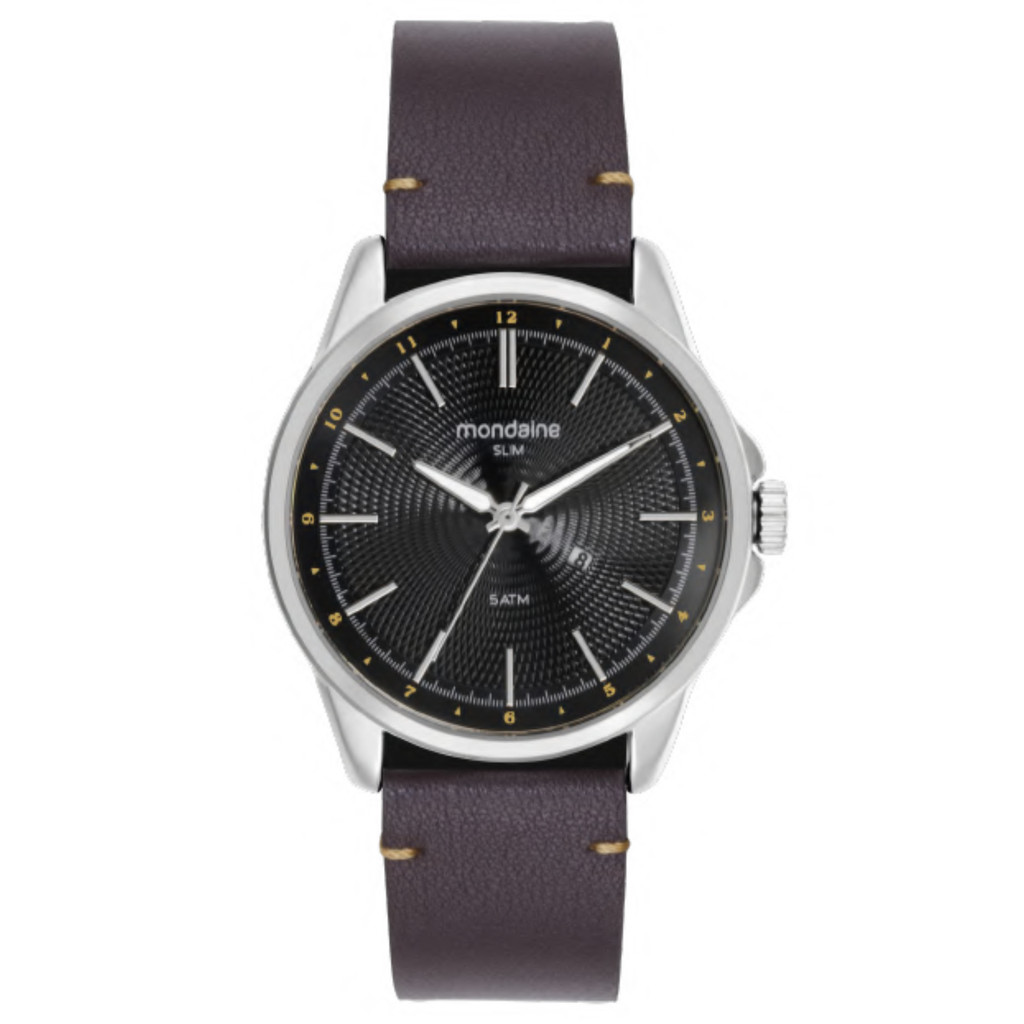 Relógio Mondaine Couro Slim Masculino 32946G0MVNO2