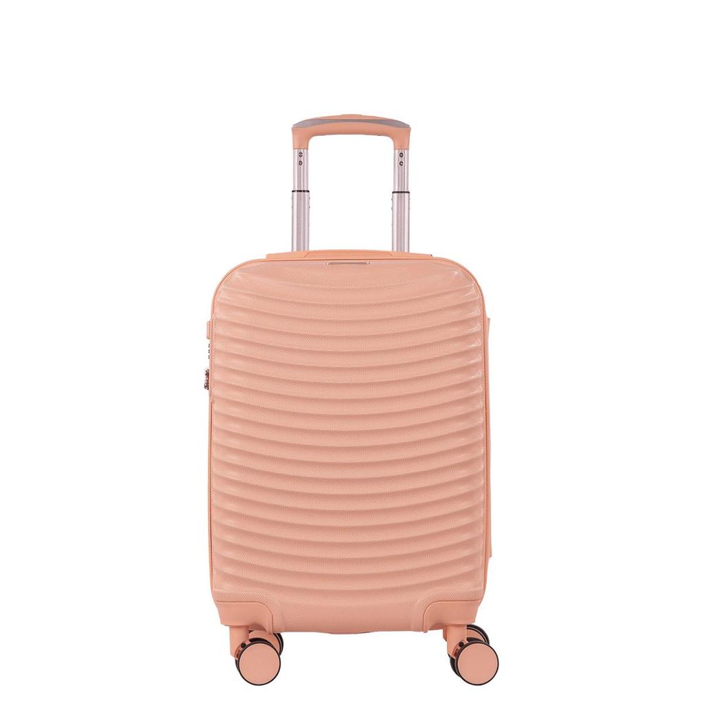 Mala de Viagem Bordo 8 Kg com Rodas 360° Vega 3T - Coral em Oferta na Shopee