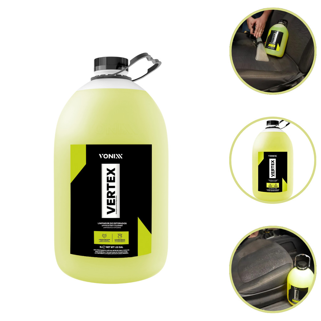 Vertex 5 litros Vonixx Limpador de Estofados em Oferta na Shopee