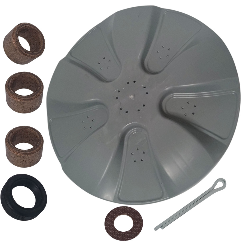 AGITADOR BATEDOR KIT BUCHA TANQUINHO WANKE BARBARA 10KG 20KG
